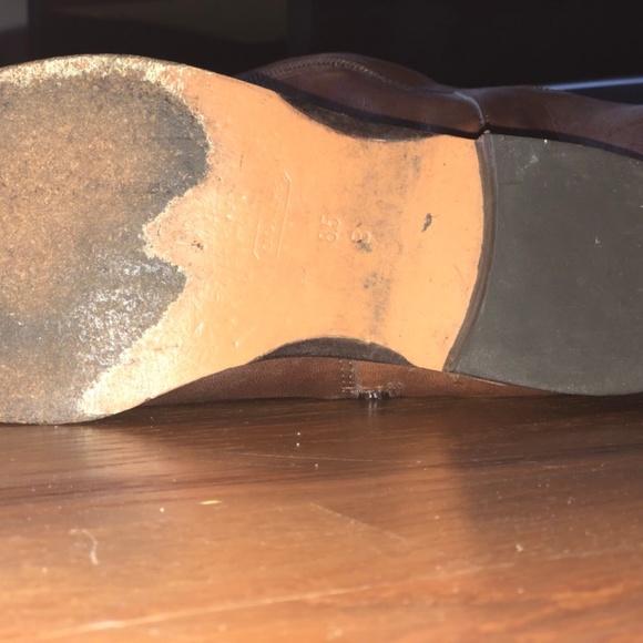 Coach Tall Boot 8.5 Brown Excellent Condition - Picture 3 of 4
